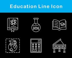 utbildning vektor ikon uppsättning