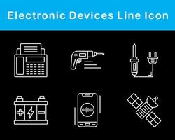 elektronisch Geräte Vektor Symbol einstellen