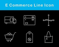 E-Commerce-Vektor-Icon-Set vektor