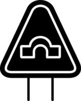 Brücke Straße Vektor Symbol