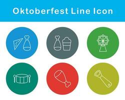 Oktoberfest Vektor Symbol einstellen