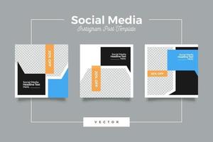digital försäljning modern social media mall banneruppsättning vektor