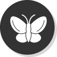 Schmetterling-Vektor-Icon-Design vektor