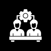 Zusammenarbeit Vektor-Icon-Design vektor