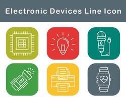 elektronisch Geräte Vektor Symbol einstellen