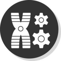 Bioengineering-Vektor-Icon-Design vektor