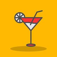 Cocktail-Vektor-Icon-Design vektor