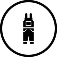 Overall-Vektor-Symbol vektor