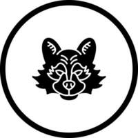 Waschbär-Vektor-Symbol vektor