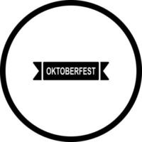 oktoberfest baner vektor ikon