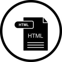 HTML-Vektorsymbol vektor