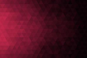 Gradient Mosaik Dreieck Hintergrund Muster. Farbe viva Magenta und schwarz. Design Textur Elemente zum Banner, Abdeckungen, Poster, Hintergründe, Wände. Vektor Illustration.