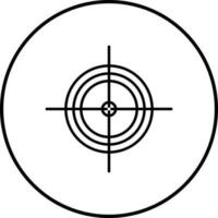 unik mål vektor ikon