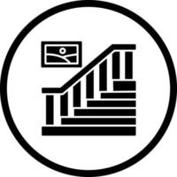 Treppenvektor-Symbol vektor
