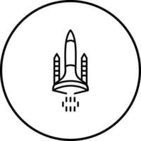 Space Shuttle-Vektor-Symbol vektor