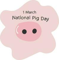 nationell gris dag vektor illustration.