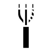 nm nichtmetallisch Kabel Draht Glyphe Symbol Vektor Illustration