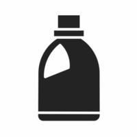 Flasche Symbol. Flasche Symbol Illustration auf Weiß Hintergrund. Lager Vektor Illustration.