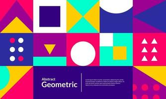 geometrisk mönster bakgrund vektor