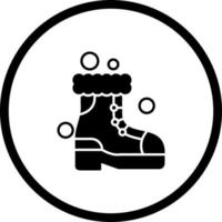 Vektorsymbol für Schneeschuhe vektor