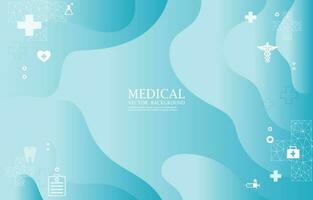 vätska blå Färg wallpaer medicinsk koncept.abstrakt vecor medicinsk bakgrund vektor