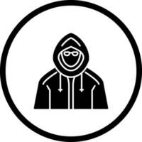 Hacker-Vektor-Symbol vektor