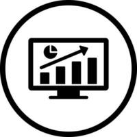 Statistik-Vektorsymbol vektor