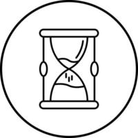 timglas vektor ikon