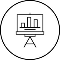 Statistik-Vektorsymbol vektor