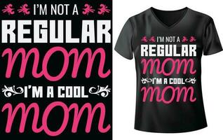 mors dag t-shirt design vektor
