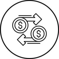 Dollar-Vektor-Symbol vektor