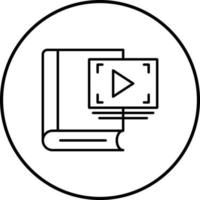 video vektor ikon