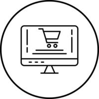 online shopping vektor ikon