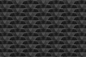 nahtlos 3d schwarz und Weiß geometrisch Muster vektor