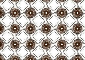 Blumen- nahtlos Muster schwarz und Weiß vektor