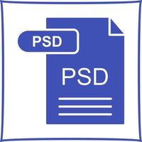 PSD-Vektorsymbol vektor