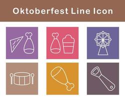 Oktoberfest Vektor Symbol einstellen