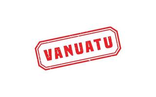 vanuatu stämpel sudd med grunge stil på vit bakgrund vektor