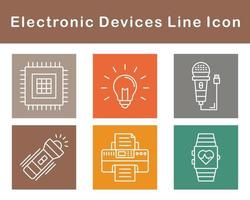 elektronisch Geräte Vektor Symbol einstellen