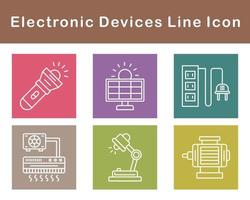 elektronisch Geräte Vektor Symbol einstellen