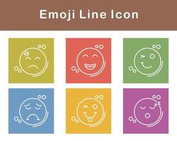 emoji vektor ikon uppsättning