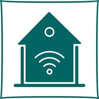 Smart-Home-Vektorsymbol vektor