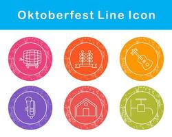 Oktoberfest Vektor Symbol einstellen