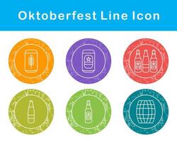 Oktoberfest Vektor Symbol einstellen