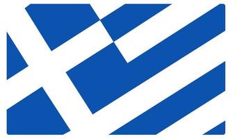 Griechenland Flagge Design Illustration, einfach Design mit elegant Konzept vektor