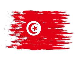tunis flagga ikon, ikon flagga design med elegant begrepp, design flagga illustration vektor