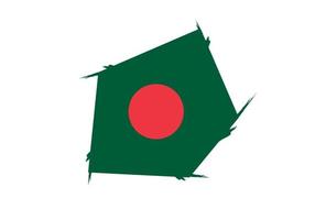 Bangladesch Flagge Design Illustration, Symbol Flagge Design mit elegant Konzept vektor