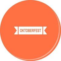 Oktoberfest-Banner-Vektor-Symbol vektor