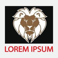 Löwe Logo Vorlage Vektor Icon