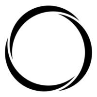 mall stämpel gräns, oval bakgrund ikon, abstrakt vektor företag logotyp